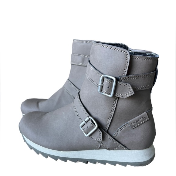 Merrell Shoes - Merrell Women's Alpine Buckle Falcon Waterproof Winter Boots J002350,USA Size 7